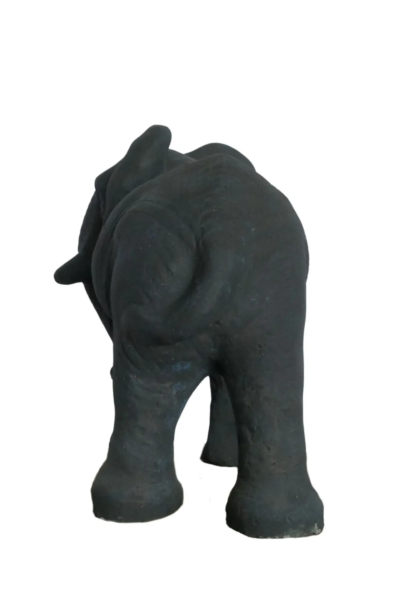  Product image 5 of the product “Elephant, 43cm Length | GRC (Glassfibre Reinforced Concrete), Bronze Finish ”